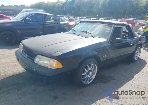 1989 Ford Mustang Lx from USA, damaged, VIN 1FABP44E7KF148881